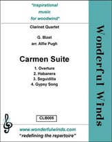 Carmen Suite Clarinet Quartet cover